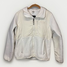 The North Face Women s White Polartec Fleece Jacket Size Medium 5742