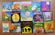 Set 15 PB Picture Books about Halloween Monsters Ghosts Pumpkins Witches B5