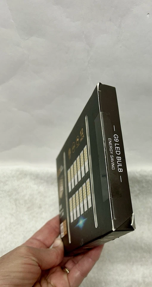 Intertek G9 LED BULB Dimmable 2700k 40W Replacement, Uses 4W, 120V, 12Pack(SH6) - Image 2 of 4