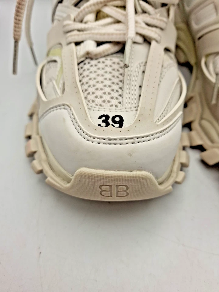 Balenciaga Track Sneakers Trainers White Chunky Teen Women UK 5 EU 39 J1953 - Image 4 of 4