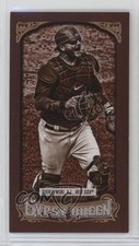 2014 Topps Gypsy Queen Mini Sepia 5/50 AJ Pierzynski #166 hg6