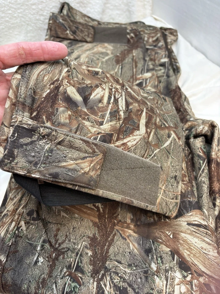 Drake Waterfowl Pants L (36-38) Realtree Camo Outdoor Hunting Polyester Lined - Image 3 of 4