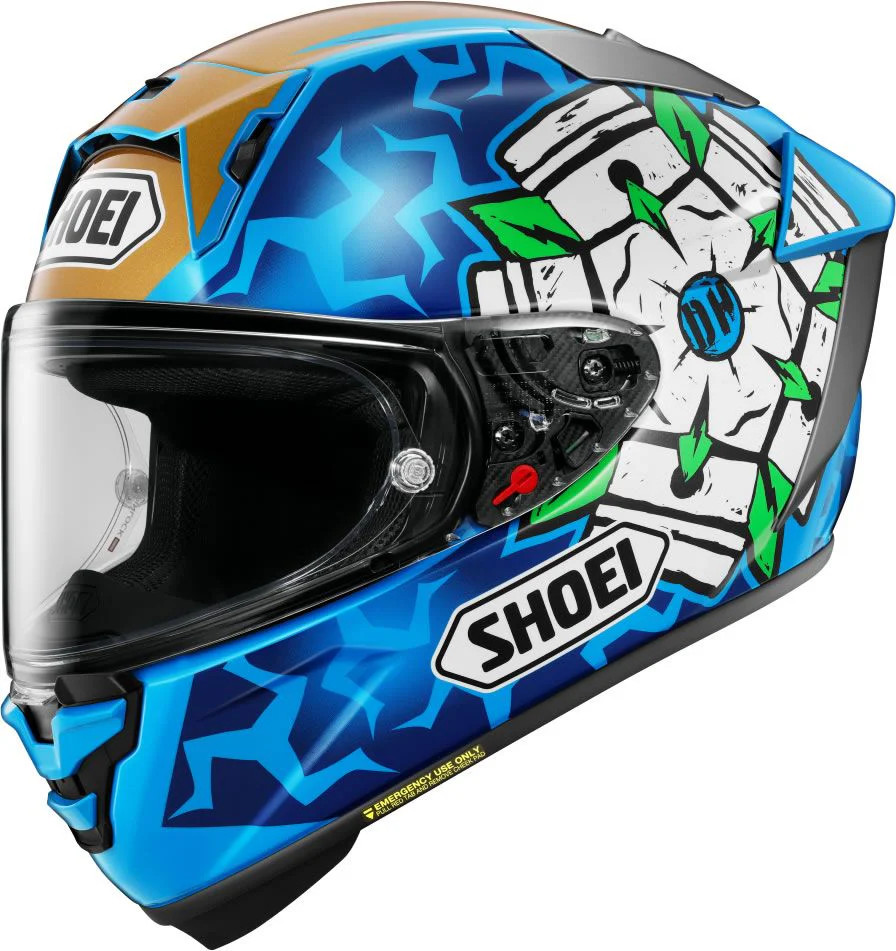 Shoei X-Fifteen (X-SPR Pro) Harrison TC2 Blue (ECE Version) | eBay
