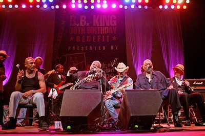 Kenny Wayne Shepherd Montel Williams BB King Dickey Betts and Bobb- Old Photo 1