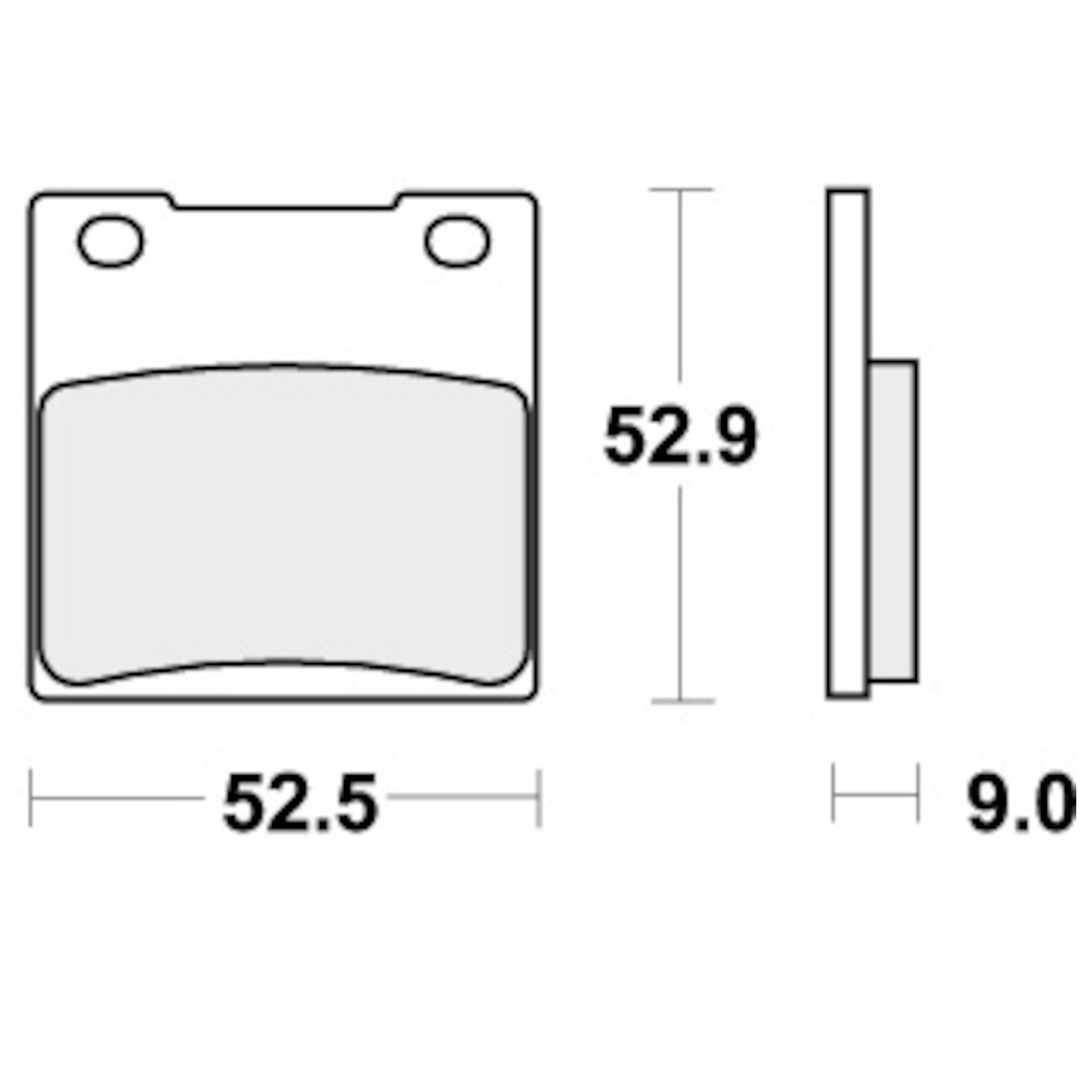 Brake Pads for SUZUKI GSX 400 X IMPULSE 1987 Rear Racing Carbon Tech SBS