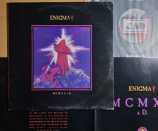 VG / ENIGMA - MCMXC a.D.  1991 Korea Orig 1st Vinyl  4p Insert No Barcode
