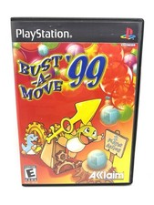PS1 Bust A Move 99 (Sony PlayStation 1, 1999) OEM PS Case & Custom Artwork