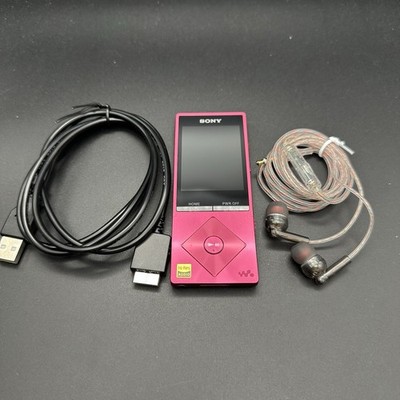 SONY NW-A26 WALKMAN DIGITAL MUSIC PLAYER Bordeaux Pink 32GB Hi-Res