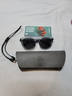 JBL SoundGear Frames Audio Sunglasses Round -ONYX- Bluetooth Speaker Hands Free