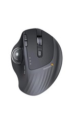 Wireless Trackball Mouse, EM01 NL Ergonomic Bluetooth Rollerball Thumb Rechar...