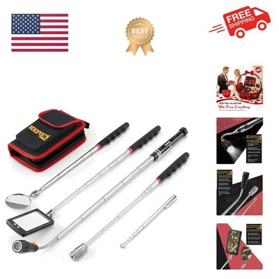 Inspection Mirror Telescoping, LED Flashlight, Cool Gadgets for Men, Valentin...