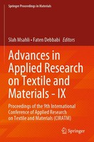 Advances In Applied Research On Textile And Materials - Ix Slah Msahli (U. A.)