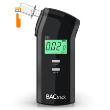 BACtrack S80 Breathalyzer  Professional-Grade 1 Count Pack of 1 , Black