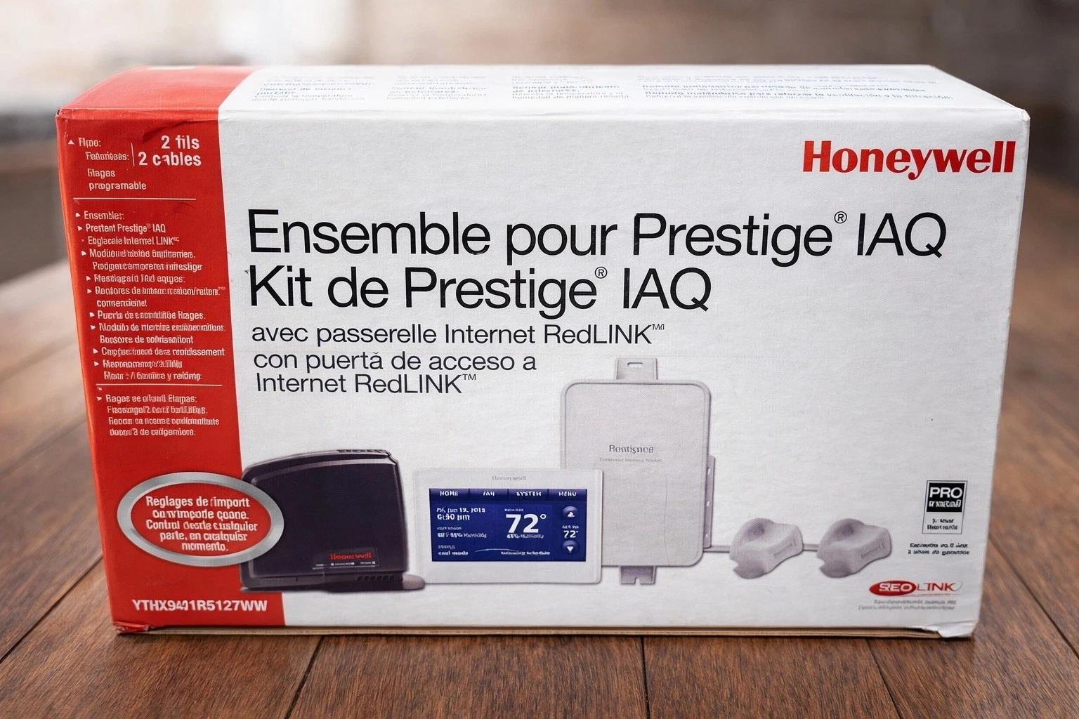 Honeywell YTHX9421R5127WW Prestige 2 wire includes internet gateway