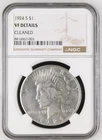 1924-S Peace Dollar NGC graded