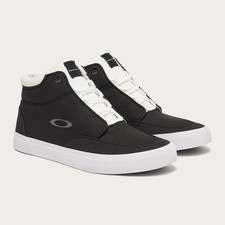 Oakley Banks High Canvas Shoes Black/White 9