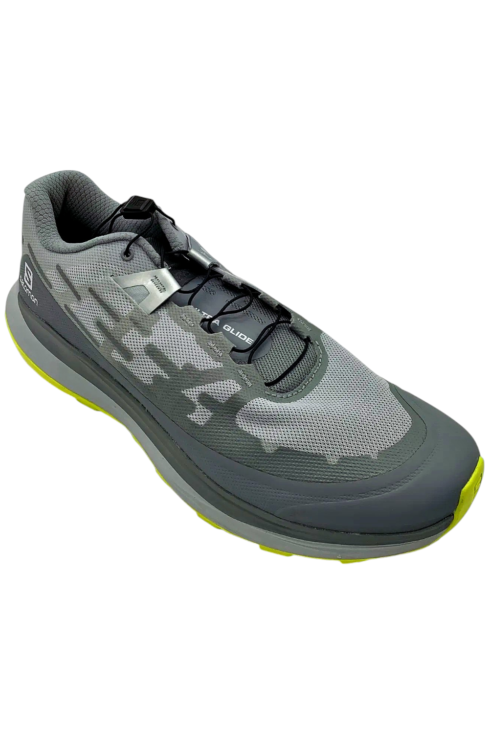 Scarpe da trail running Salomon donna ultra glide blu pietra perla ebano