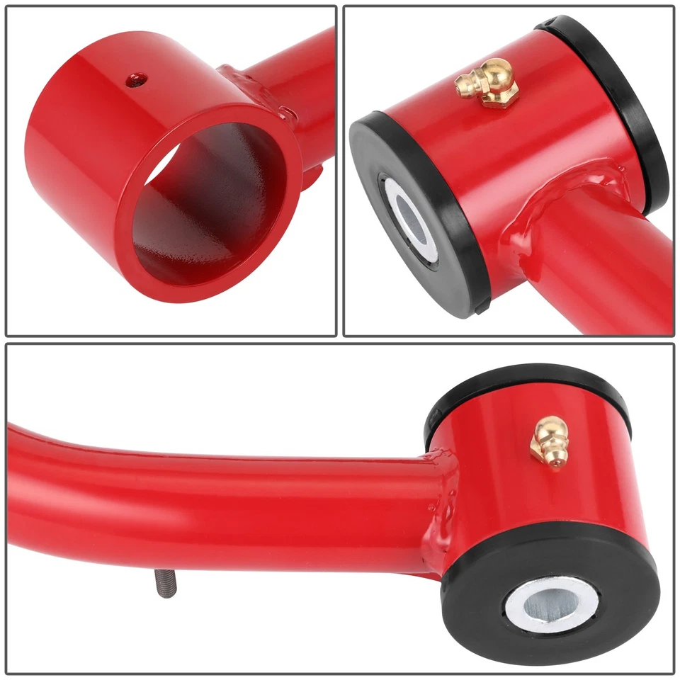 Kits de brazos de control superiores delanteros rojos estilo OE para Toyota Tundra Sequoia 2000-2007 Foto 4 de 4