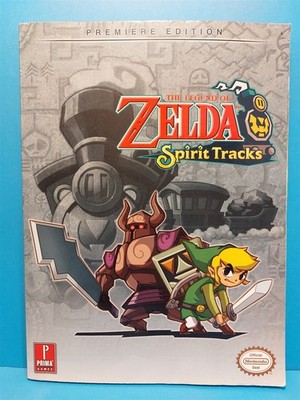 THE LEGEND OF ZELDA SPIRIT TRACKS - PREMIER EDITION - 2009 PRIMA GAMES - NO MAP