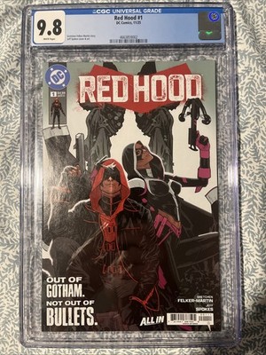DC Comics Red Hood #1 All In Series 11/2025