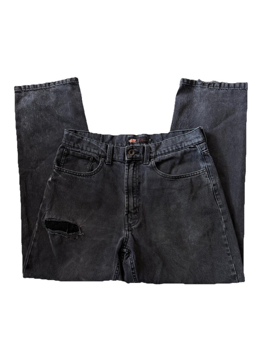 Vans Off The Wall Nick Michel Jeans Loose Tapered Fit Black
