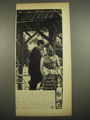 1961 Liqueur Strega Advertisement - Fact.. Or fancy? The fun is in finding out!