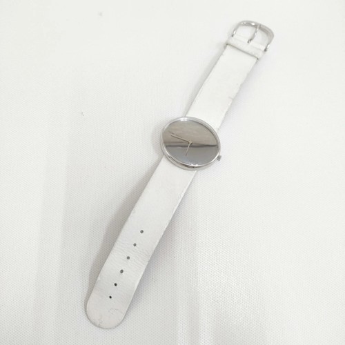 Georg Jensen Specchio Quadrante Vivianna Ovale Orologio Bianco Donna