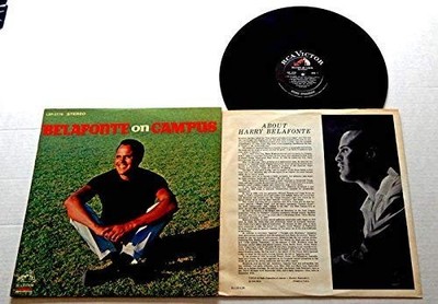 Harry Belafonte - Belafonte On Campus - A 1967 Vinyl LP Record Album LSP-3779