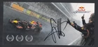 Sebastian Vettel Originale Autogrammkarte Red Bull Racing F1  handsigniert