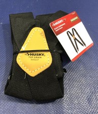 Husky 505237 Black Suspenders Clip On Work