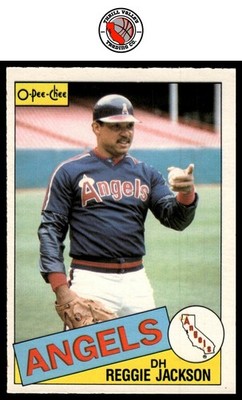 1985 O-Pee-Chee #200 Reggie Jackson GET EVERY 4TH FREE