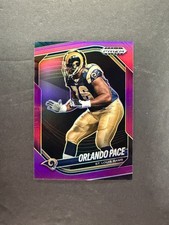 Orlando Pace 2025 Panini Prizm Black Purple /99 #141