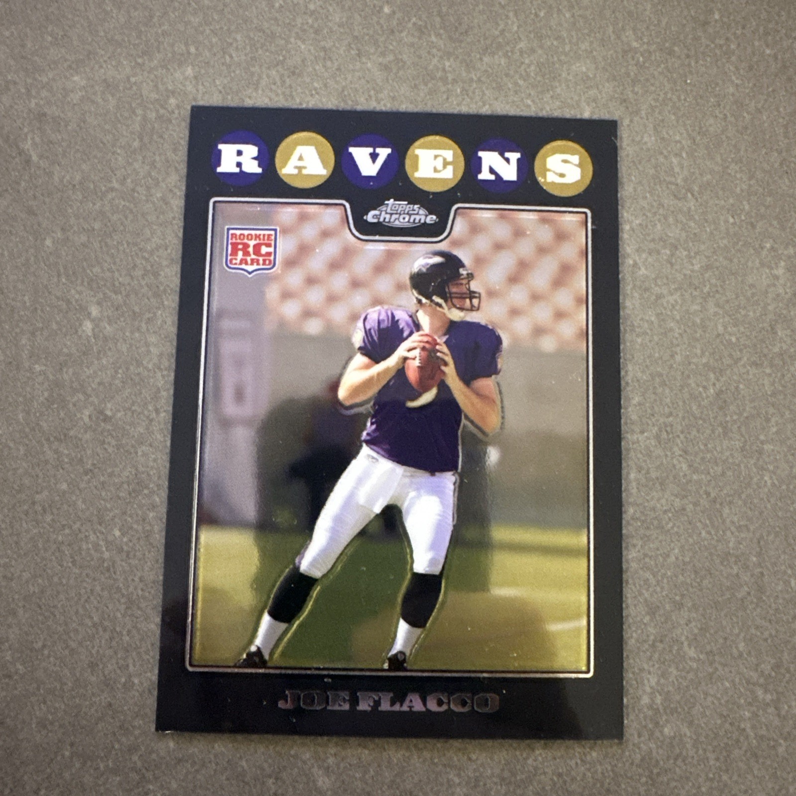 2008 Topps Chrome Joe Flacco #TC170 Rookie RC