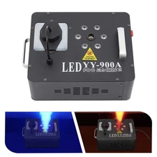 6LED DJ Geyser Smoke Fog Machine Pyro Stage Vertical Upspray Fogger DMX RGB New
