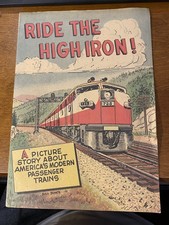 1957 Ride the High Iron Comic Book - Associat...