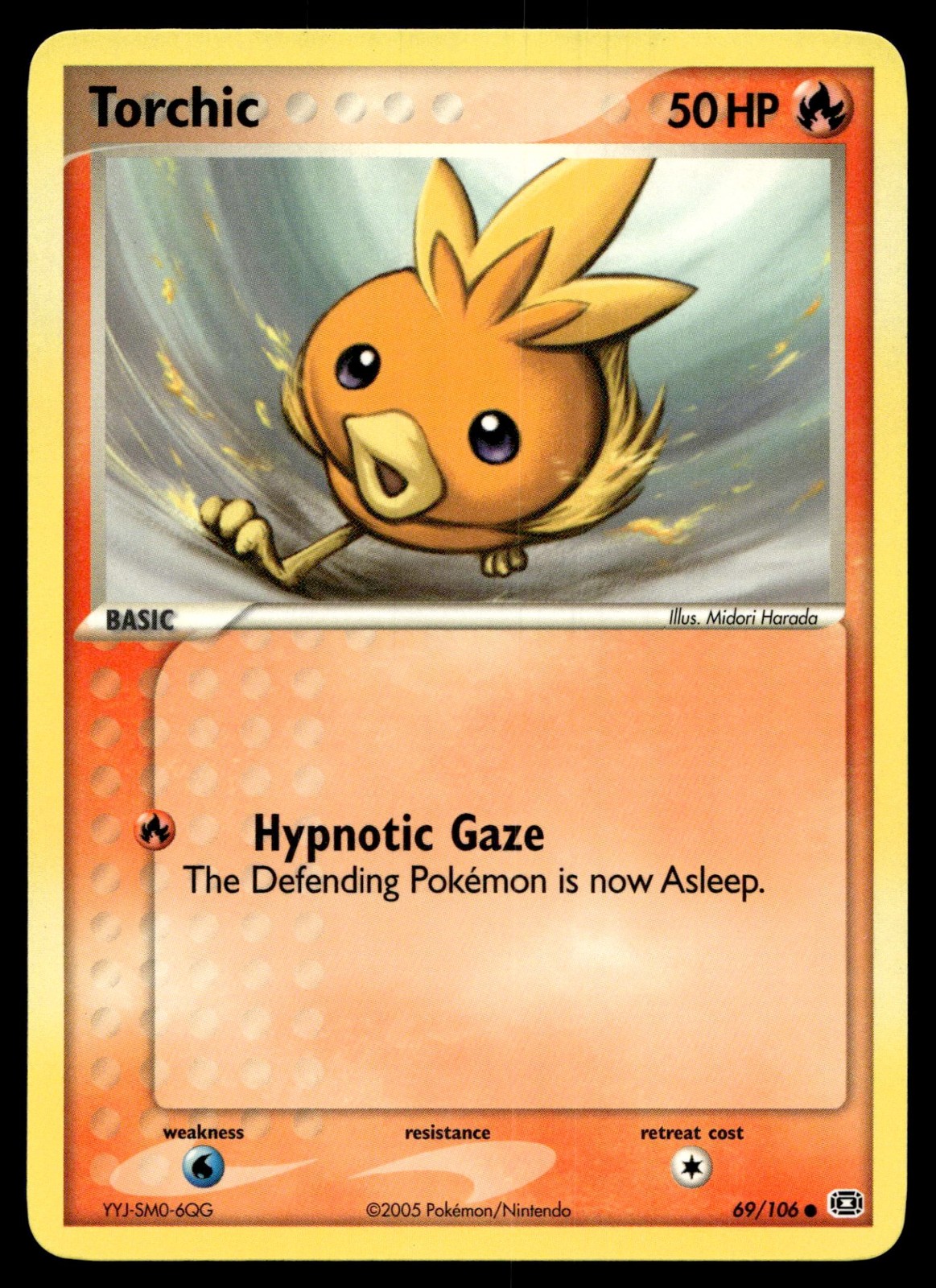 Torchic 69/106 - Pokemon EX Emerald - NM