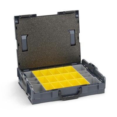 Bosch Sortimo L-Boxx 102 anthrazit Gr1 inkl. Insetboxenset B3