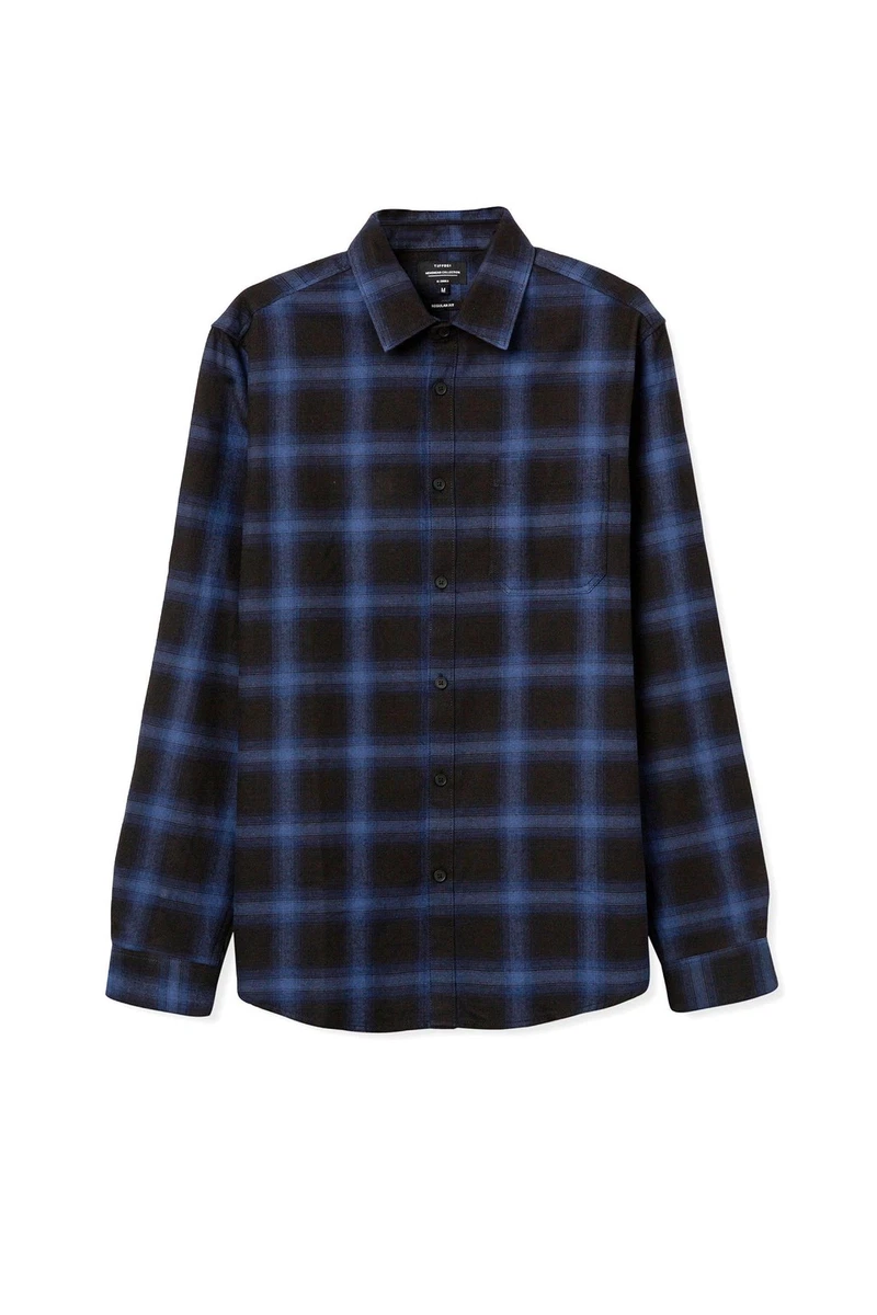 Camicia A Quadri Uomo PARKLEES Slim Fit, Maniche Lunghe Con Tasca, Tessuto Leggero E Lavabile In Lavatrice