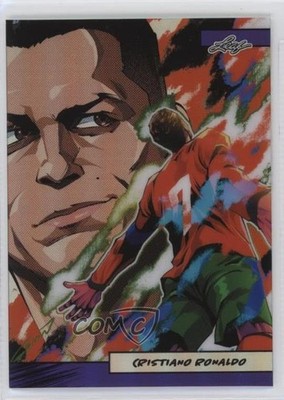 2024 Leaf Anime Nation Series 2 Purple 22/49 Cristiano Ronaldo Shion Minabe 03ox