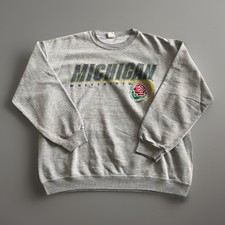 VTG 90s Michigan Wolverines Rose Bowl Crewneck Sweatshirt Men  s Size XL