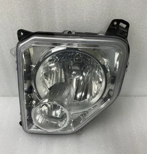 Driver Headlight LHD Chrome Bezel With Fog Lamps Fits 08-12 LIBERTY 1060031