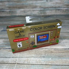 Nintendo Game & Watch Super Mario Bros Clock