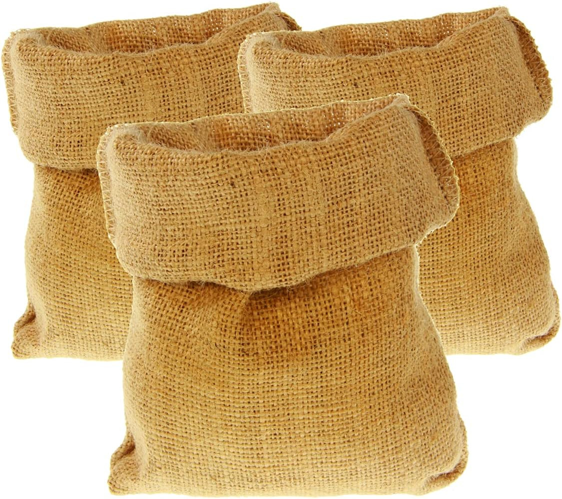 Set 6 Sacchi Juta 50x55 cm - Protezione Piante e Raccolta Naturale
