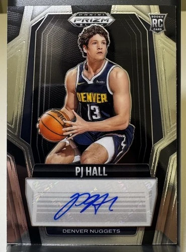 2024-25 Panini Prizm Black - Rookie Signatures PJ Hall #RS-PJH