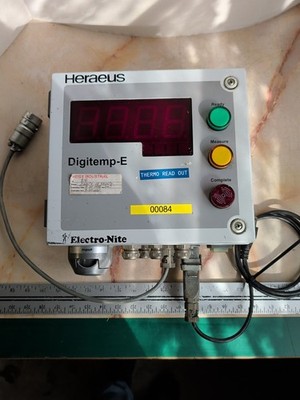 HERAEUS ELECTRON-NITE DIGITTEMP-E DTEIII TEMPERATURE CONTROLLER DISPLAY