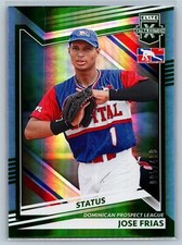 Jose Frias 2022 Panini Elite Extra Edition Status Green SN #/499 #183
