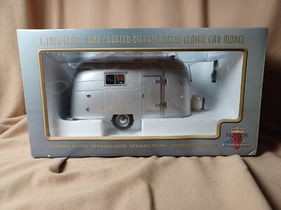 MOTOR CITY CLASSICS AIRSTREAM TRAILER 1:18 DIE-CAST certificate