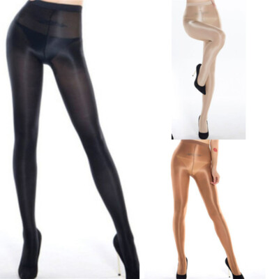Sexy Stockings Super Size Tights Plus Women Elastic Shiny 70D Glossy Pantyhose