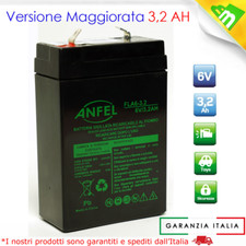 Batteria accumulatore per beghelli 6 volt 2,8ah rt628 per lampada 1499