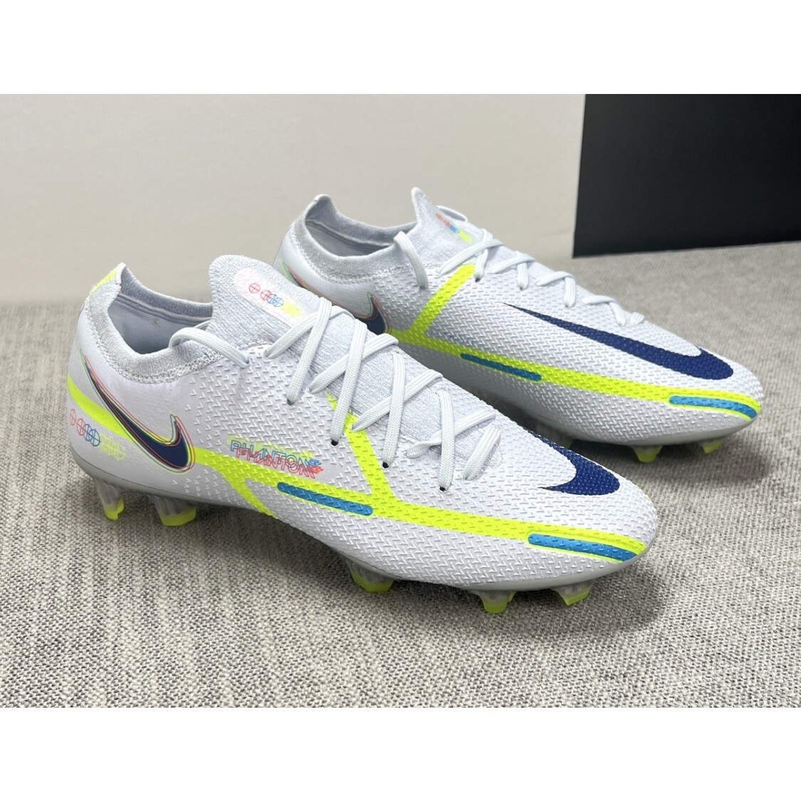Size 5.5 - Nike Phantom GT2 Elite FG Grey Volt for sale online | eBay